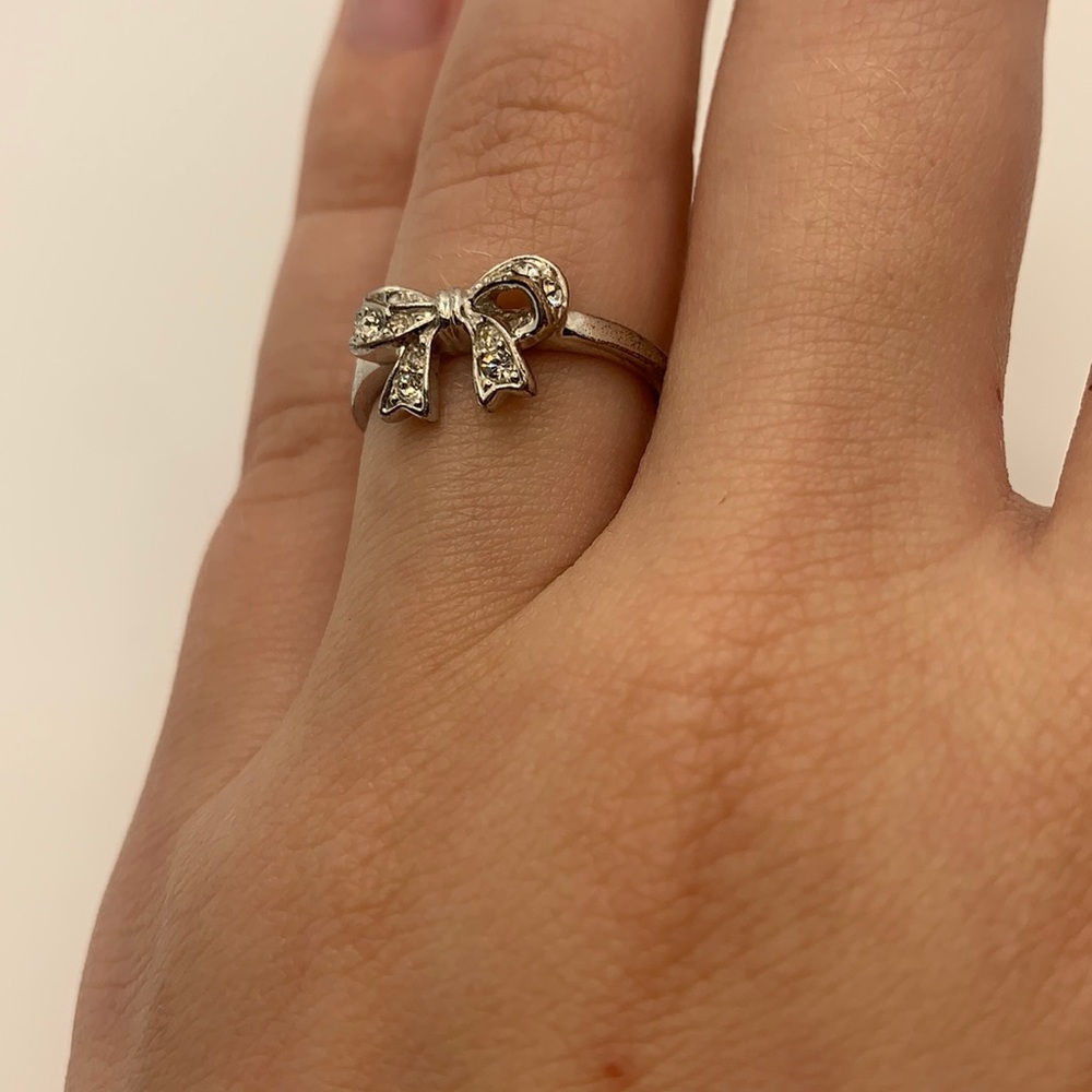 Silver Bow Ring : NAME A PRICE AND I WILL AGREE